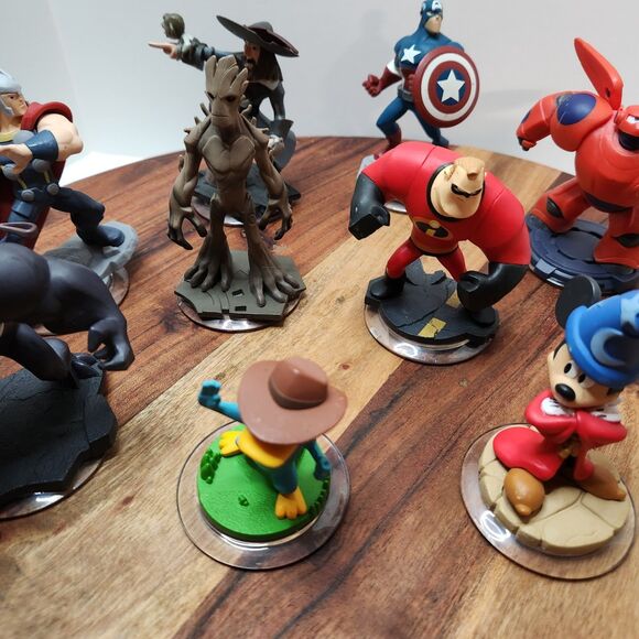 Disney Infinity Figurines – Lot of 10 Mixed Characters - Picture 2 of 10